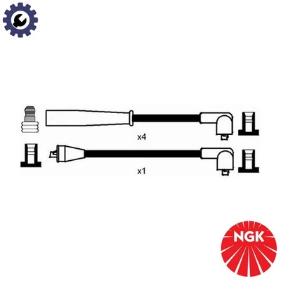 4x SPARK PLUG 3486 FOR4x SPARK PLUG 3486 FOR HONDA  98059-57910  98059-57916  98 - Image 1 of 4