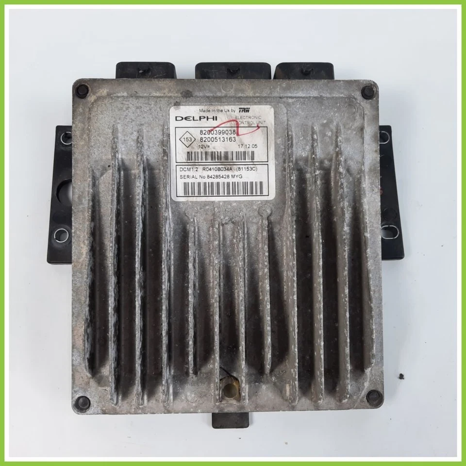 Centralina DELPHI R0410B034A RENAULT CLIO 3a Serie 1.5 dCi 63kw 8200399038 - Imagen 1 de 3