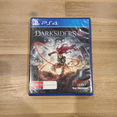 Darksiders III 3 - PS4 Sony Playstation 4 - Mint Disc - image 1 of 4