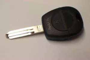 GENUINE USED NISSAN REMOTE FOB & NEW KEY BLADE ALMERA N16 & ALMERA TINO V10 *** - Picture 1 of 1
