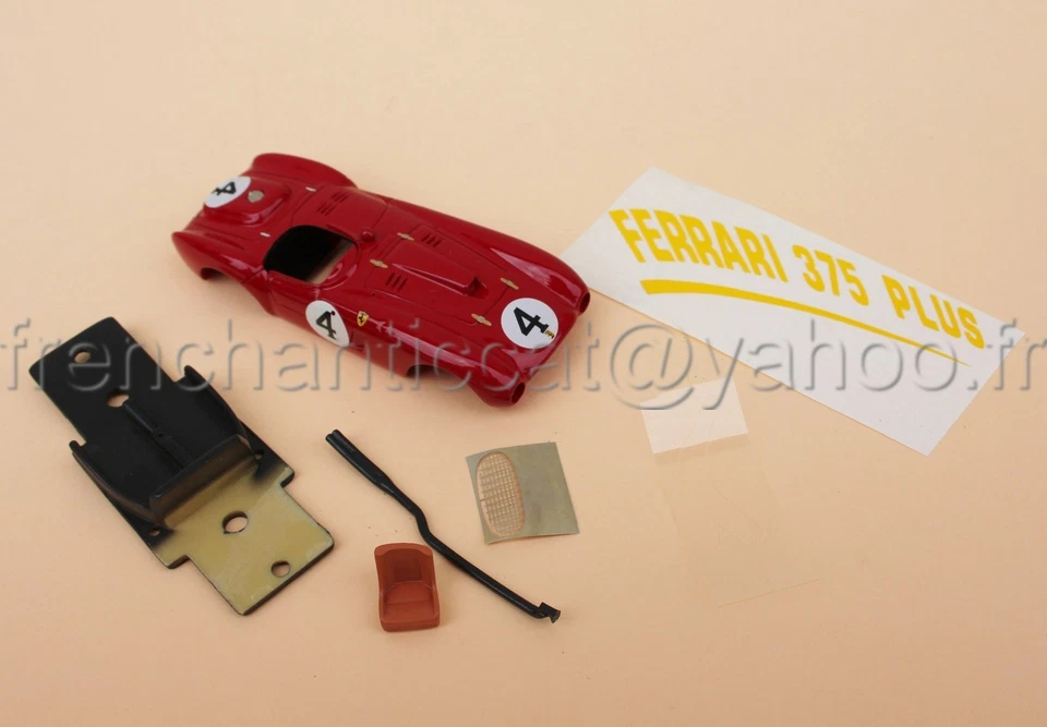 KJ Voiture Ferrari 375 plus 1954 Le mans collector 1/43 Heco miniatures Château - Photo 1/1