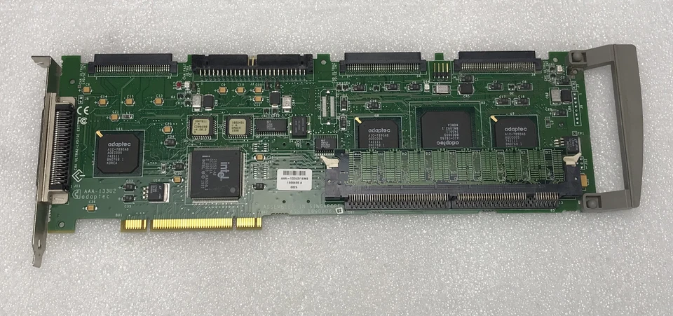 Adaptec AAA-133U2 Ultra2 SCSI 3-Channel PC Computer RAID Controller Card - Image 1 of 4