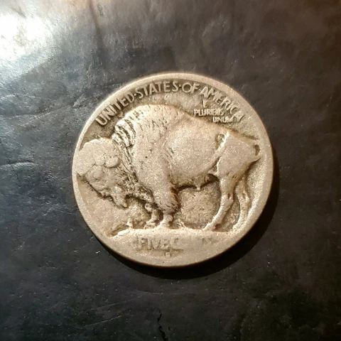 1913-s Type I Buffalo Nickel, Nice Condition Cover
