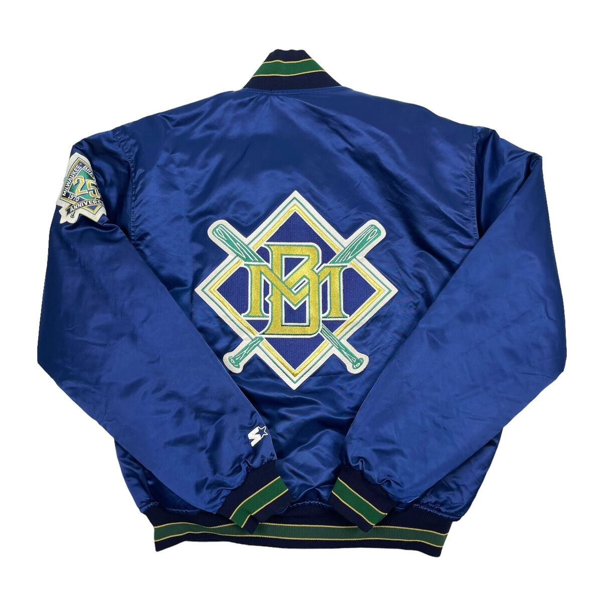 Starter Milwaukee Brewers MLB Jackets for sale | eBay Starter Milwaukee Brewers MLB Jackets for sale | eBay
