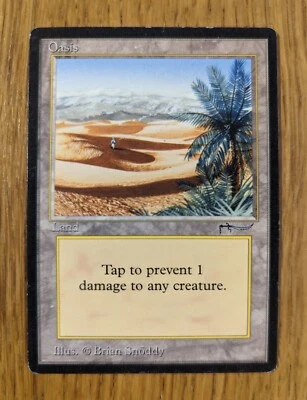 Oasis ~ Arabian Nights ~ Lightly Played!! - Image 1 of 2