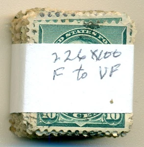 SCOTT # 226, USED, 100 STAMPS, F-VF, READ, GREAT PRICE! - Picture 1 of 1