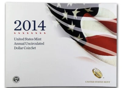 2014 Annual Dollar Coin Set - Image 1 of 2