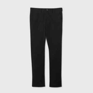 Pantaloni chino skinny tech da uomo - Goodfellow & CO™ nero e marrone - Foto 1 di 2