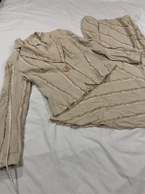 Chaqueta + Falda Traje Vintage LENA GABRIELLE 2 PIEZAS Beige/Marrón Foto 1 de 4
