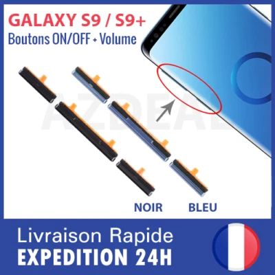 Samsung Galaxy S9 / S9+ Plus Bouton Power ON/OFF + Touche Volume Son Side Key