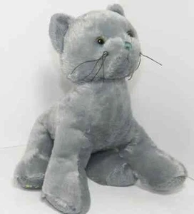 Ganz Webkinz Gray Charcoal Dog 8" Plush Stuffed Animal Toys - Picture 1 of 4