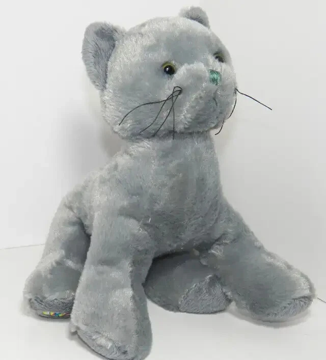 Ganz Webkinz Gray Charcoal Dog 8" Plush Stuffed Animal Toys - Image 1 of 4