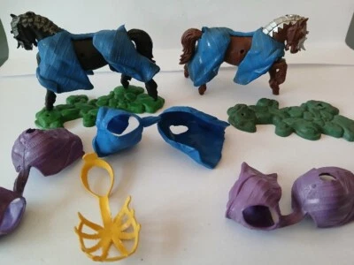 Vintage Britains Historic Series Swoppet Knights Horse & Barding - Image 1 of 4