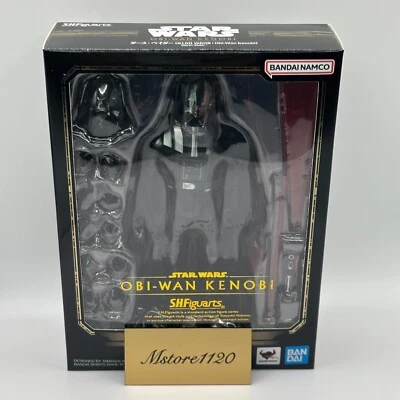 BANDAI Namco S.H.Figuarts Darth Vader STAR WARS Obi-Wan Kenobi Action Figure Toy - Image 1 of 4