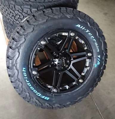 RID R01 9x18 6x139,7 Felgen + Reifen BF Goodrich 265/65/18 Ranger D-Max Fullback - Bild 1 von 4