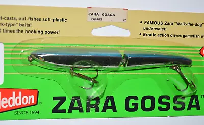 heddon zara gossa 5" jointed slug-go hardbait walk the dog x9269npb - Image 1 of 4