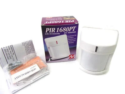 NAPCO PIR1680PT Infrared PIR Motion Sensor w/ 65lb Pet Immunity 45' x 45' Range - Image 1 of 4