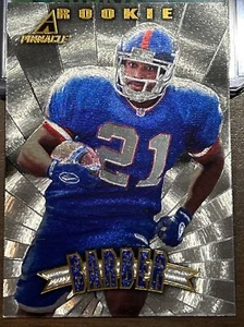 1997 Pinnacle Trophy Collection Rookie (RC) Tiki Barber #P56 New York Giants - Picture 1 of 2