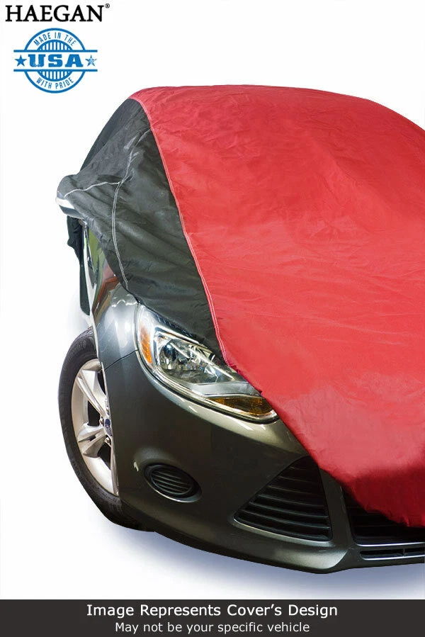 Cubierta de auto hecha en Estados Unidos roja/negra para Nissan Juke 2011 2012 2013 2014 Foto 1 de 1