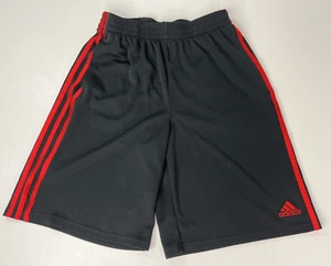 Nike Boy's Basketball Running Shorts Black & Red Athletic Size X-Large 18-20 - Picture 1 of 9