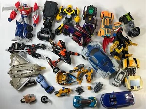Broken Transformers Lot Modern 17 figures for parts customs battle scenes Etc - Picture 1 of 24