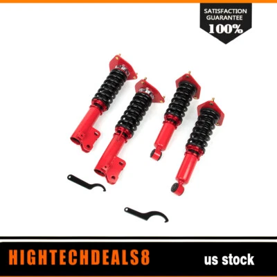 Kit de resorte de suspensión de amortiguador Coilovers para Mitsubishi Eclips 2006-2012 altura ajustable Foto 1 de 4