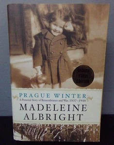 SIGNED COPY OF PRAGUE WINTER BY MADELEINE ALBRIGHT - Picture 1 of 2