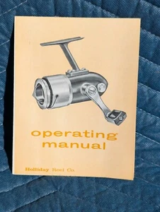 Vintage Holliday Reel Co. Operating Manual - Akron OH - Mint - Free Shipping! - Picture 1 of 8