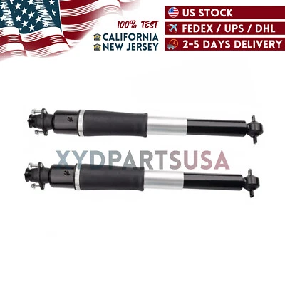 2Pcs Rear LH+RH Air Shock Absorbers w/o ECD For Buick Lucerne Cadillac DTS CX - Image 1 of 4