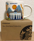 Germany Starbucks coffee Cup Mug 14oz You Are Here Collection YAH NEW With Box