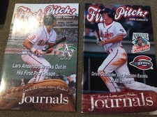 Lot Of 2 First Pitch Program Journals - 2006 Edition 9 & 2007 Edition 3 (KC)