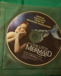 For your Consideration 2008 THE LITTLE MERMAID SCORE SOUNDTRACK BROADWAY SEALED - Picture 1 of 4