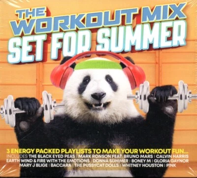 THE WORKOUT MIX: SET FOR SUMMER - Various Artists - 3xCD Album *NEW & SEALED* - Image 1 of 2