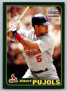 2006 Topps Rookie of the Week  Albert Pujols 6