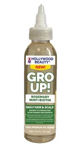 Hollywood Beauty GRO UP! - 4 fl oz with Rosemary Mint and Biotin Oil - Picture 1 of 4