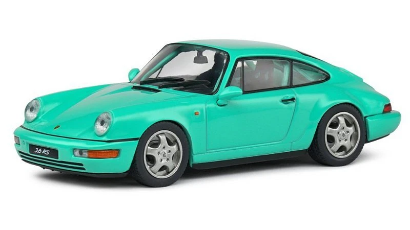 Porsche 911 RS Clubsport 964 1994 Mint Green 1:43 SOLIDO 4312903 - Immagine 1 di 1