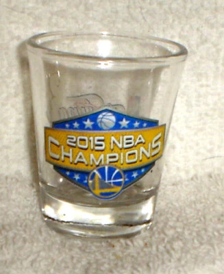 GOLDEN STATE WARRIORS 2015 NBA Champions Campeones Shot GLASS NE Foto 1 de 2