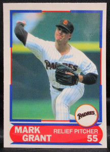 1989 Score Young Superstar Mark Grant Baseball Card #12 (002)