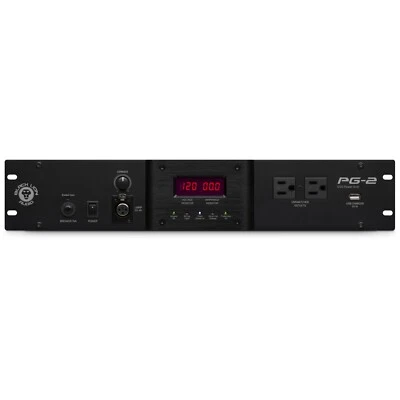 Black Lion PG-2 14 Outlets Rackmount Studio Grade Power Conditioner USB Port - Image 1 of 4