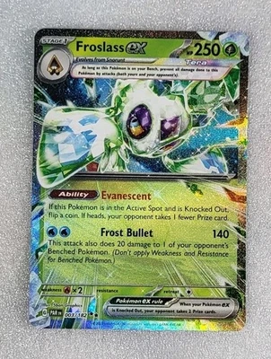 Froslass ex 003/182 NM/M SV04 Paradox Rift Pokemon TCG - Image 1 of 2