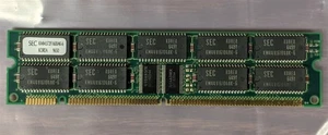 128MB SAMSUNG KMM372F1600AK-6 DRAM-EDO 60ns ECC Buffered DIMM 168-Pin STICK - Picture 1 of 3