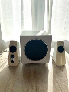 Logitech Lautsprecher mit Subwoofer Z523, weiß, gebraucht - guter Zustand  - Bild 1 von 1