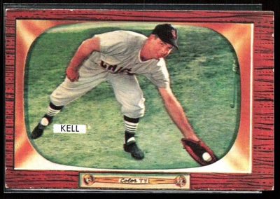 George Kell 1955 Bowman F #213 Chicago White Sox - Imagem 1 de 2