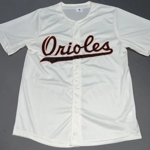 Baltimore Orioles Os 70th Anniversary Replica Jersey Men’s M White 2024 -4212 - Picture 1 of 12