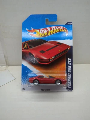2011 Hot Wheels ALL STARS FERRARI 308 GTS Red In Protector Tan Interior - Image 1 of 4