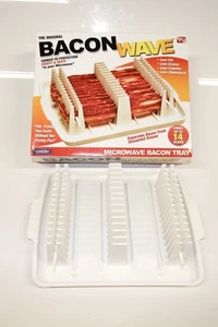 Emson Original Bacon Wave Mikrowelle Speck Tablett 1995 As Seen On Tv Vintage - Bild 1 von 3