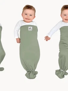 The Ollie Swaddle - New, One Size, Babies 0-6m, Olive Green, Get Sleep! - Picture 1 of 6