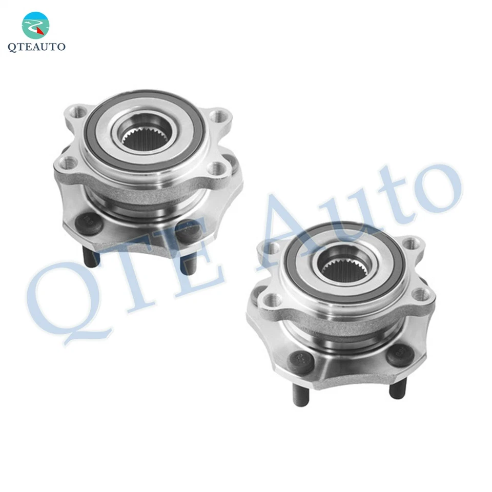 Par de 2 conjuntos de cojinetes de cubo de rueda delantera para Nissan Qashqai 2017 2018 Foto 1 de 4