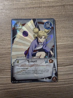 Naruto CCG 2006 Temari #270 Wavy Foil 1st Edition NM - Image 1 of 2