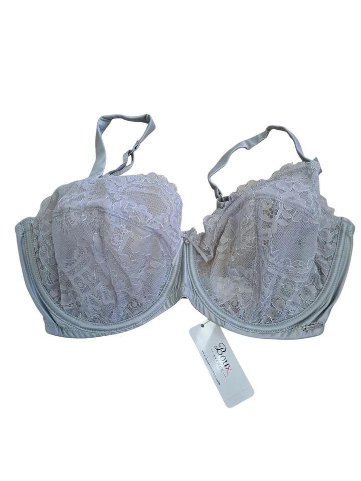 Sujetador Boux Avenue Elsie Siver encaje nuevo con etiquetas precio de venta sugerido por el fabricante 34 GBP Foto 1 de 4